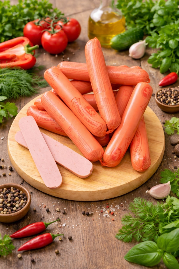Сосиски «Куриные Нежные»