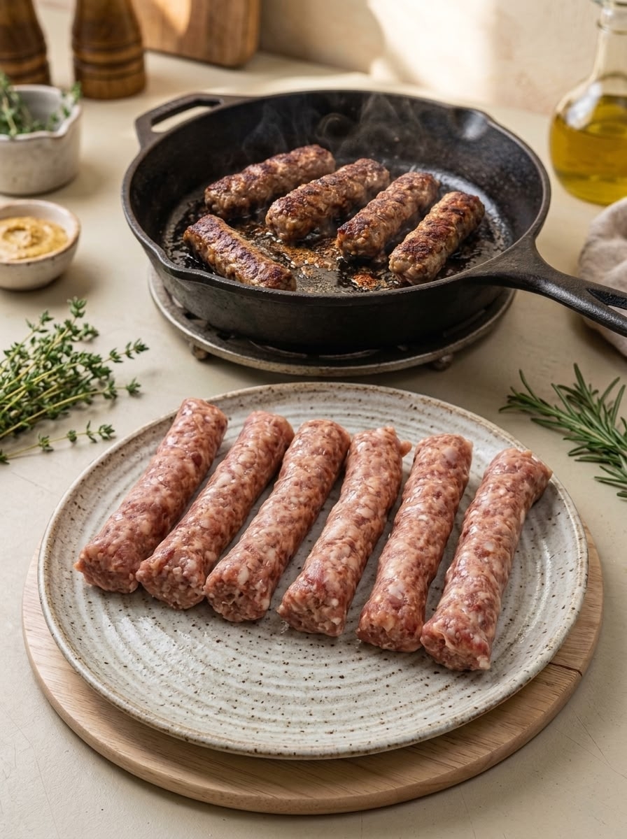 Чевапчичи (колбаски для жарки)