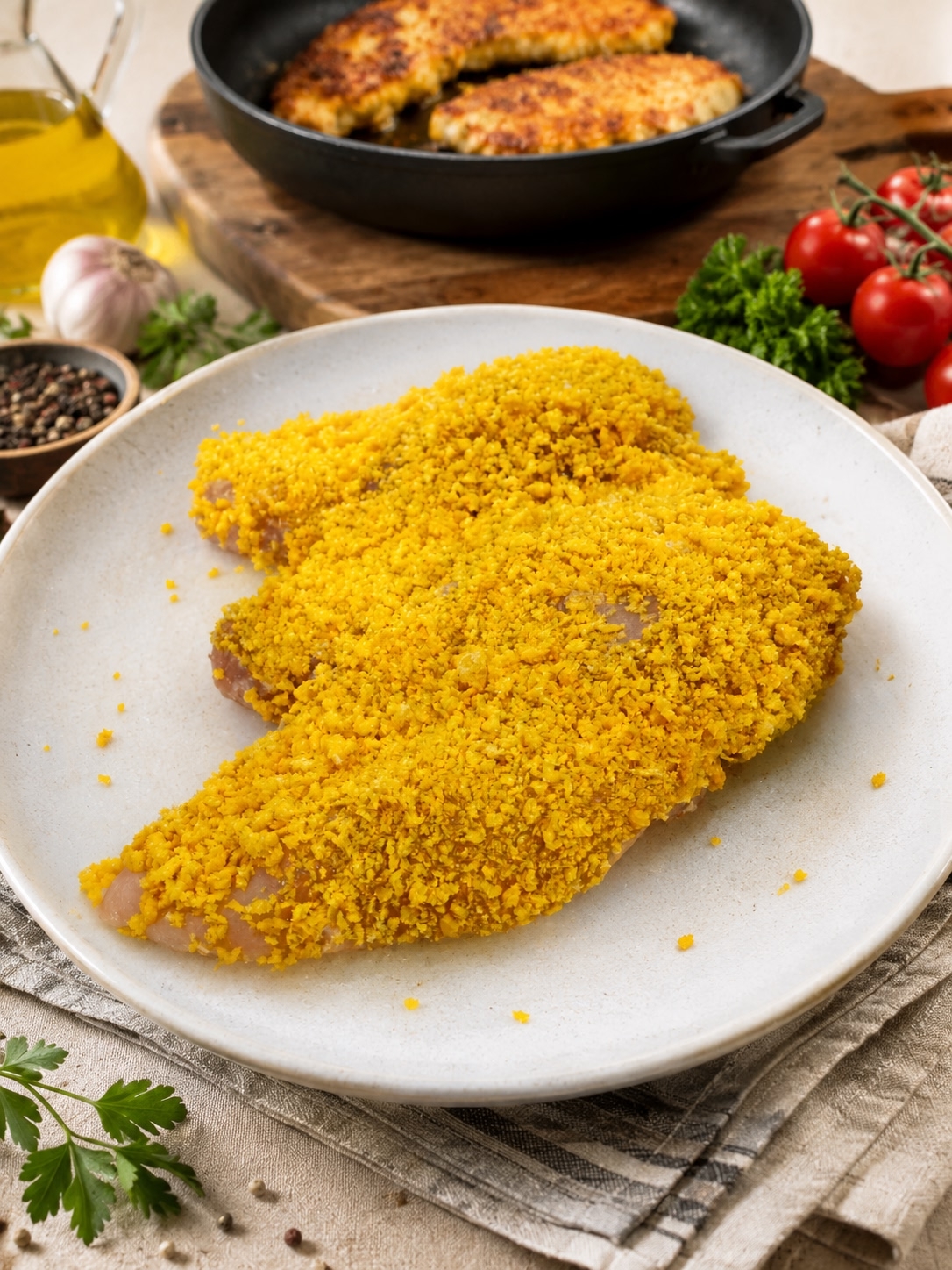 Отбивные из мяса птицы