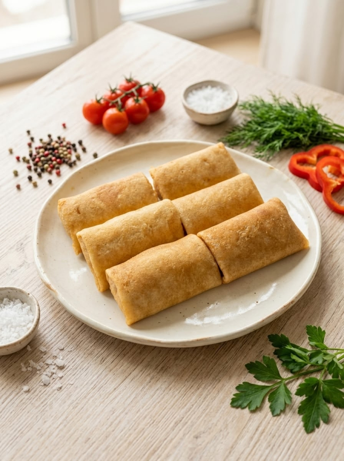 Блинчики с мясом